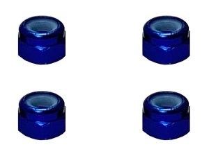 画像2: 【ネコポス対応】スクエア(SQUARE)/SGY-03BK__SGY-03TB/アルミナイロンナット M3 4pcs