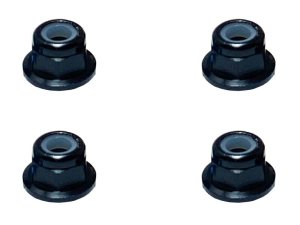 画像1: 【ネコポス対応】スクエア(SQUARE)/SGY-03FBK__SGY-03FTB/アルミフランジナイロンナット M3 4pcs