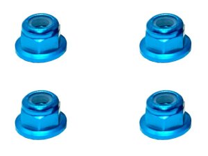 画像8: 【ネコポス対応】スクエア(SQUARE)/SGY-03FBK__SGY-03FTB/アルミフランジナイロンナット M3 4pcs