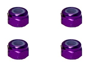 画像4: 【ネコポス対応】スクエア(SQUARE)/SGY-03BK__SGY-03TB/アルミナイロンナット M3 4pcs