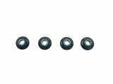 【ネコポス対応】スクエア(SQUARE)/SGY-04UFBK__SGY-04UFTB/アルミ薄型フランジナイロンナット M4 4pcs