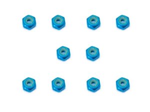 画像8: 【ネコポス対応】スクエア(SQUARE)/SGY-102UBK__SGY-102UTB/アルミ薄型ナイロンナット M2 10pcs