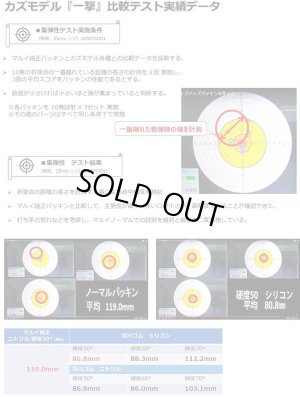 画像3: 【ネコポス対応】宮川ゴム/SL50-KAZVSR-2_SL60-KAZVSR-2/[国産] Youtuber スナイパーカズモデル VSR 専用 (シリコン)チャンバー パッキン(2個入り)