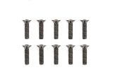 【ネコポス対応】タミヤ(TAMIYA)/SP-1631/SP.1631 3x12mmスチール六角皿ビス(10本)