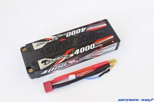 画像1: 【翌日お届け便】【ネコポス対応】OPTION No.1(オプションNo.1)/SPLI-4060/SUNPADOW LiPo7.4V4000mAh(60C-30C)