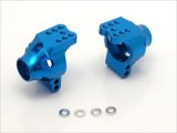 【ネコポス対応】スクエア(SQUARE)/STD-242B/アルミリヤハブキャリア　R/Lセット(TT-02B用パーツ)