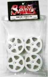 【ネコポス対応】ソレックス/SW-501/4本スポークホイール(オフセット0)4本入