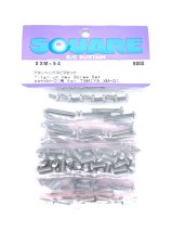 【ネコポス対応】スクエア(SQUARE)/SXM-54/チタンヘックスビスセット タミヤXM-01用
