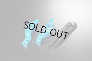 画像3: 【ネコポス対応】T4WORKS/T4-UR02BK__T4-UR02RD/アルミCNC強化アルミアップライト　ロングシャフト専用ピロボール/M3×22mmスクリューピン2本付