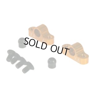 画像1: 【ネコポス対応】イーグル(EAGLE)/TA-SM02-1XA-GO/SPセパレートサスマウント,ジュラ製:タミヤ1/10ツーリング用(GO)