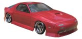 (8月下旬発売予定/予約分)TOPLINE(トップライン)/TB-004/MAZDA RX-7 FC3S ボディセット(未塗装)