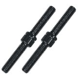【ネコポス対応】EAGLE(イーグル)/TB328U2-BK_GO_LBL_SI_TI/3x28mm ターンバックルシャフト(2本)60-61硬質アルミ製
