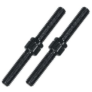 画像1: 【ネコポス対応】EAGLE(イーグル)/TB328U2-BK_GO_LBL_SI_TI/3x28mm ターンバックルシャフト(2本)60-61硬質アルミ製