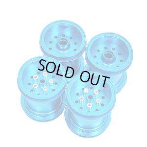 画像1: OPTION No.1(オプションNo.1)/TCW-019/アルミホイールセット(1台分/ライトブルー)/CW-01用