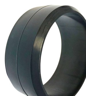 画像1: 【ネコポス対応】TOPLINE(トップライン)/TDT-202PE/HDPE(カーペット、Pタイル向き)タイヤ 2個入
