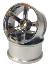 TOPLINE(トップライン)/TDW-0612CS/DRS-5 ホイル (オフセット6/クロームシルバー)2個入