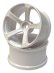 画像1: TOPLINE(トップライン)/TDW-0612WH/DRS-5 ホイル (オフセット6/ホワイト)2個入 (1)