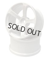 【ネコポス対応】TOPLINE(トップライン)/TDW-0613WH_TDW-0813WH/DRS-5 ホイール ハイトラクションtype (ホワイト)2個入