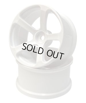 画像1: 【ネコポス対応】TOPLINE(トップライン)/TDW-0613WH_TDW-0813WH/DRS-5 ホイール ハイトラクションtype (ホワイト)2個入