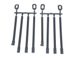 【ネコポス対応】スクエア(SQUARE)/TGX-125/タミヤツーリングカー用ボディマウント フロント3set/リヤ1set