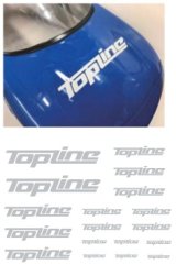 【ネコポス対応】TOPLINE(トップライン)/TP-103__TP-106/TOPLINEオリジナル切り文字ステッカー typeA