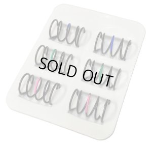 画像1: 【ネコポス対応】TOPLINE(トップライン)/TP-275_TP-277/D - Competitionスプリング フロント用 ハードセット 各2本入