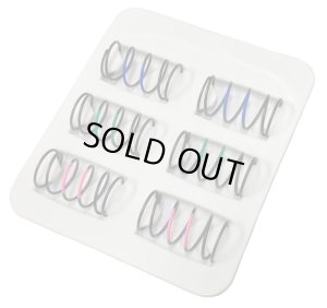 画像2: 【ネコポス対応】TOPLINE(トップライン)/TP-275_TP-277/D - Competitionスプリング フロント用 ハードセット 各2本入