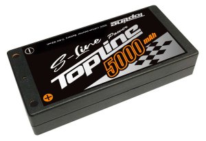 画像1: 【ネコポス対応】TOPLINE(トップライン)/TP-447/S-Line Power 5000mAh /7.4V 100C