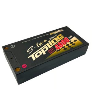 画像1: TOPLINE(トップライン)/TP-515/S-Line Power 4800mAh 7.6V 120C ショートサイズLiPoハイボルテージバッテリー