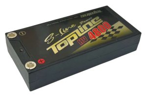 画像1: 【ネコポス対応】TOPLINE(トップライン)/TP-515A/S-Line Power 4800mAh/7.6V 120C ハイボルテージ バッテリー