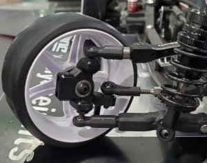 画像2: 【ネコポス対応】TOPLINE(トップライン)/TP-718/ドリフト専用フロント ZEROナックル M-spec 2個入