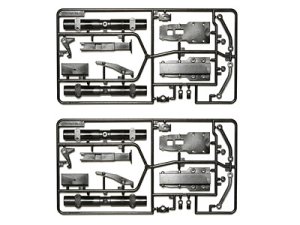 画像1: タミヤ(TAMIYA)/TROP-25/トレーラーヘッド カーボン強化ツヤ消しアクスル