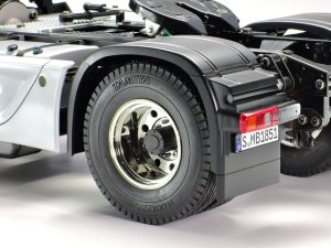 画像2: 【ネコポス対応】タミヤ(TAMIYA)/TROP-57/TROP.57 ダブルタイヤ用ハブナット (黒・2個)