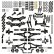 画像1: EAGLE(イーグル)/TT02-RWD-C/TT02 RWDドリフトコンバージョンキット:タミヤTT02用 (1)