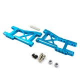 【ネコポス対応】EAGLE(イーグル)/TT02B-02P3V2U2/AL フロント ロア アーム V2 シルバースペーサー::タミヤ TT02B用