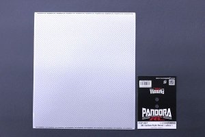 画像1: パンドラRC(Pandora RC)/VGP-607/３D Carbon Style デカール(シルバー)