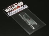 【ネコポス対応】ラップアップ(WRAP-UP)/W0023-07/REAL 3Dフロントグリル&ドアノブ デカール【HPI JZX100用】マークII グリルver.