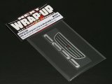 【ネコポス対応】ラップアップ(WRAP-UP)/W0023-08/REAL 3Dフロントグリル&ドアノブ デカール【HPI JZX100用】チェイサーグリルver