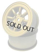 【ネコポス対応】TOPLINE(トップライン)/WAT-020G/RS ワタナベ エイトスポークホイール オフセット 2 ゴールド(2本入)