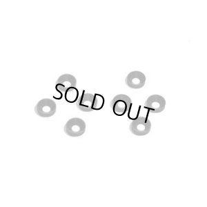 画像1: 【ネコポス対応】ワールドプロ/WP-0025__WP-0030/ジュラルミンM3 皿ワッシャー 8個入