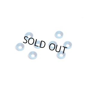 画像5: 【ネコポス対応】ワールドプロ/WP-0025__WP-0030/ジュラルミンM3 皿ワッシャー 8個入