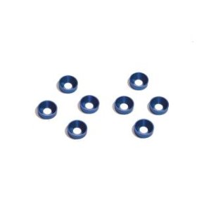 画像6: 【ネコポス対応】ワールドプロ/WP-0025__WP-0030/ジュラルミンM3 皿ワッシャー 8個入