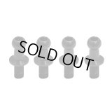 【ネコポス対応】ワールドプロ/WP-0034__WP-0036/ジュラルミンφ4.3ピロボール (4個) L=6mm×N=6mm