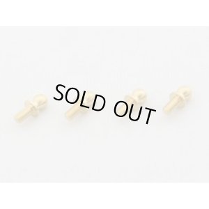 画像1: 【ネコポス対応】ワールドプロ/WP-0197__WP-0204/真鍮製φ4.8ピロボール (4個)