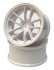 画像1: 【ネコポス対応】RC-ART/WW-0306WH_WW-0308WH/SSR REINER type10S WHEEL ホワイト (2個入) (1)