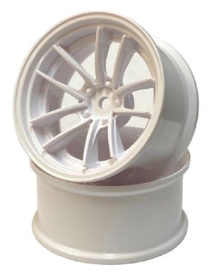 画像3: 【ネコポス対応】RC-ART/WW-0306WH_WW-0308WH/SSR REINER type10S WHEEL ホワイト (2個入)