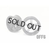 【ネコポス対応】ワールドプロ/WW-0506BK_WH/SSR Professaor SPX ホイール オフセット6(浅リム) 2個入