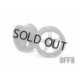 【ネコポス対応】ワールドプロ/WW-0508BK_WH/SSR Professaor SPX ホイール オフセット8(深リム) 2個入