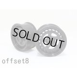 【ネコポス対応】ワールドプロ/WW-0608BK_WH/SSR Formula AERO SPOKE ホイール オフセット8(深リム) 2個入