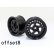 画像1: 【ネコポス対応】ワールドプロ/WW-0608BK_WH/SSR Formula AERO SPOKE ホイール オフセット8(深リム) 2個入 (1)